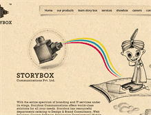 Tablet Screenshot of insidestorybox.com